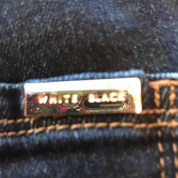 WHBM midrise The Boot Jeans - Picture 5 of 6